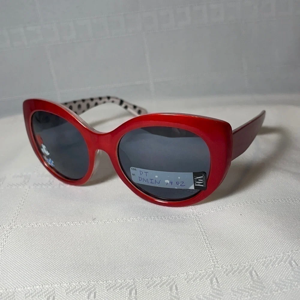 *5 for $25* NWOT Kids FGX International Fashion Sunglasses Red Butterfly Cat Eye